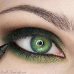 поэтапный макияж зеленых глаз: шаг 7