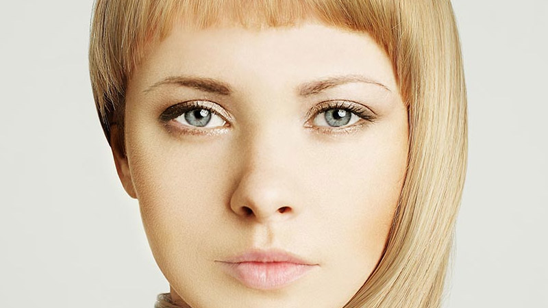 макияж для блондинок с голубыми глазами