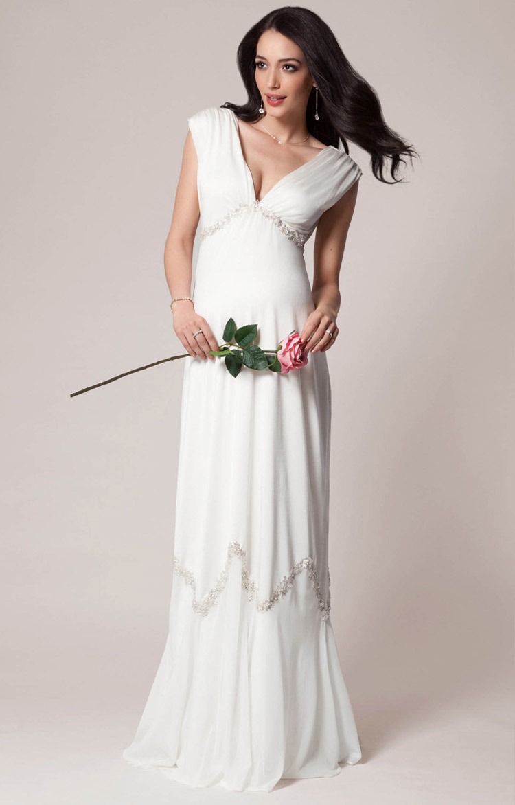 свадебное платье для беременной