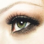 макияж зеленых глаз для рыжих волос 2013