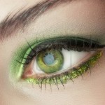 макияж зеленых глаз для рыжих волос