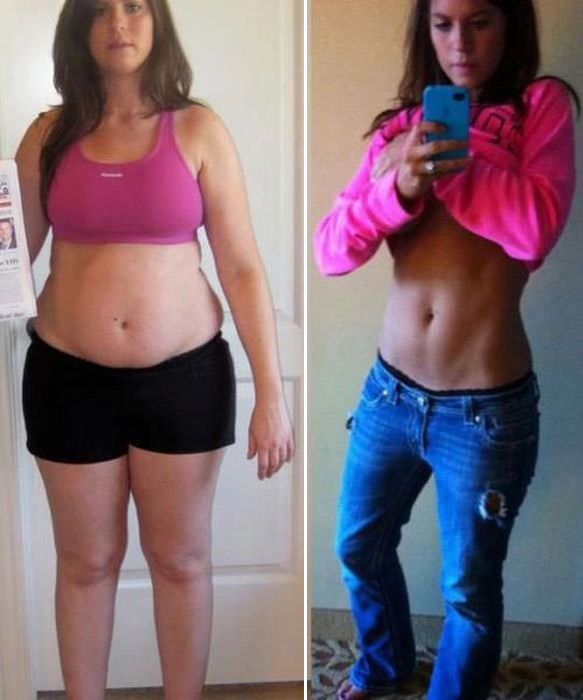 как заставить сесть себя на диету фото до и после