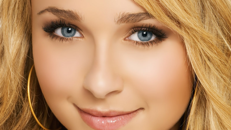 макияж для голубых глаз и светлых волос