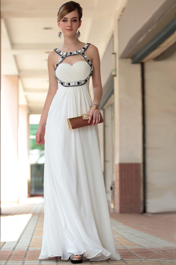 платье невесты с высоко талией
