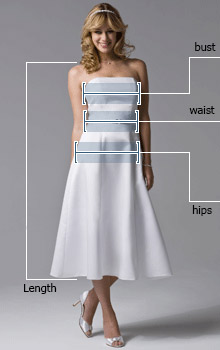 ка выбрать размер платья Vera Wang